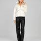 Giacca Candice in pelliccia sintetica con zip