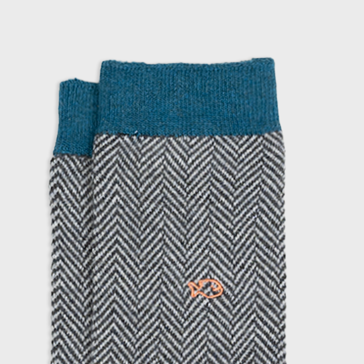 Calzini in cotone pettinato motivo chevron Mirage