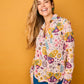 Camicia Bellota con stampa farfalle