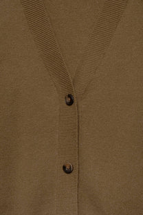 Cardigan in maglia con scollo a V