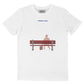 T-shirt Forrest Gump con grafica panchina