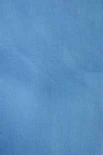 Abito camicia lungo in popeline con pieghe e cintura