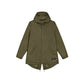 Giacca parka con cappuccio kaki
