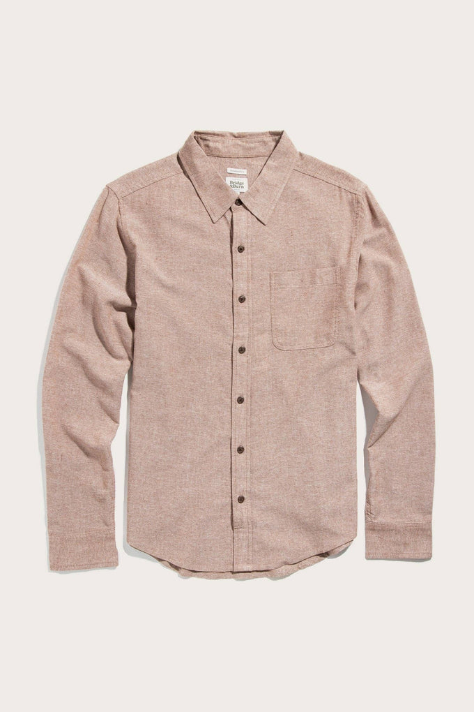 Camicia Larson in chambray ruggine
