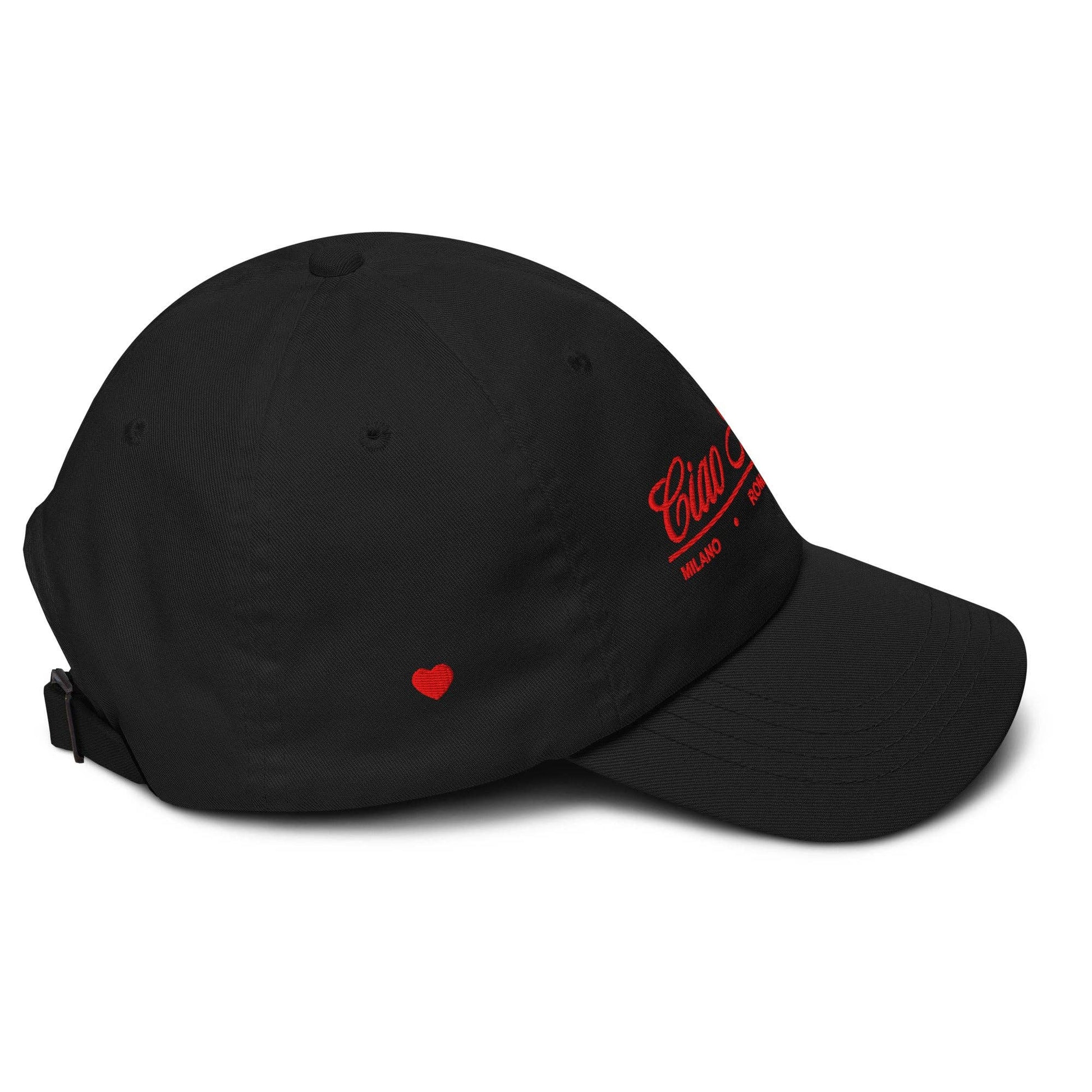 Cappellino da baseball ricamato Ciao Amore