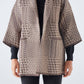 Giacca cardigan in maglia jacquard con tasche