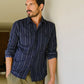 Camicia in flanella a righe Rio