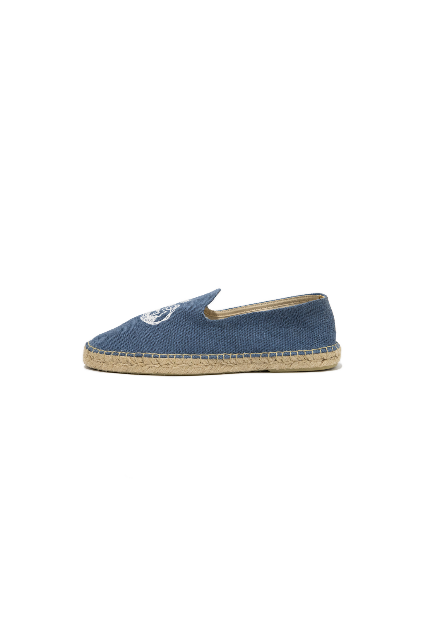 Espadrillas Mermaids in lino con suola in juta