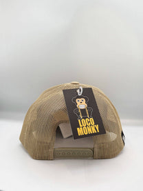 Cappellino trucker unisex Love Me & Hate Me color sabbia