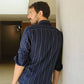 Camicia in flanella a righe Rio