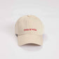 Cappellino unisex Dolce Vita in cotone con ricamo