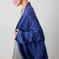 Cardigan oversize in maglia con tasche