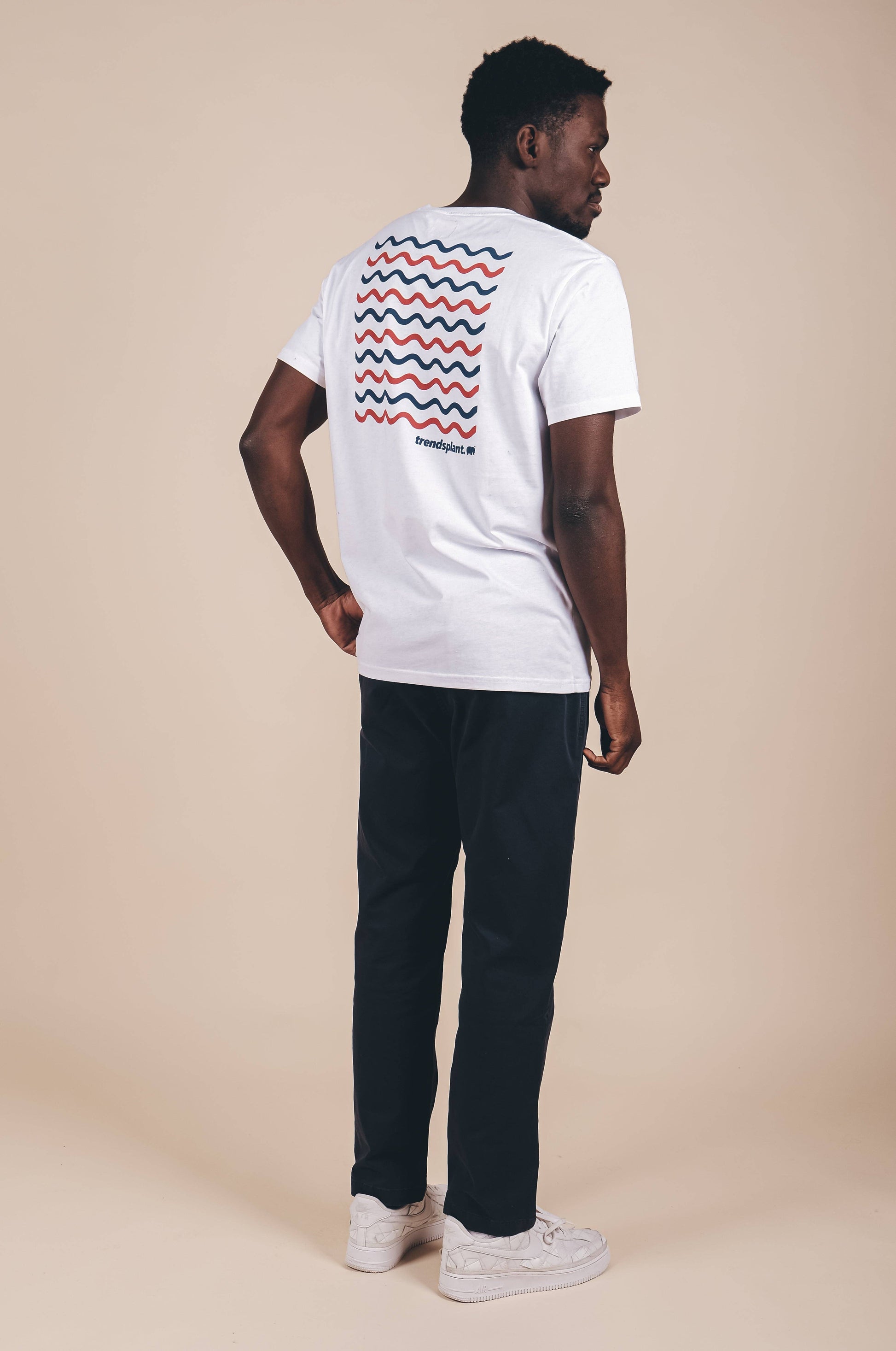 T-shirt Explanada in cotone biologico bianca