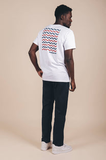 T-shirt Explanada in cotone biologico bianca