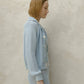 Giacca cardigan in maglia con colletto e bottoni