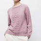 Maglione in Maglia Strutturata Girocollo