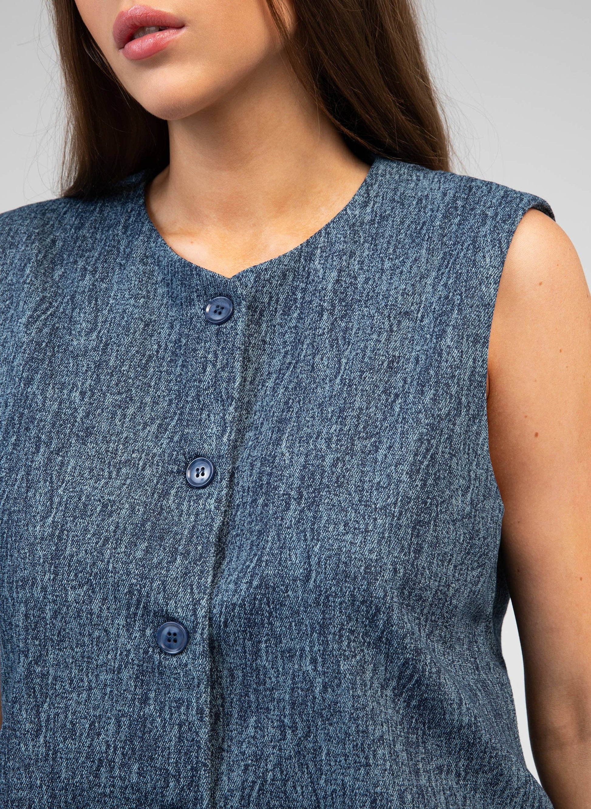 Gilet in denim Harper