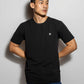 T-shirt nera premium antimacchia
