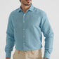 Camicia uomo comfort fit a fantasia facile da stirare