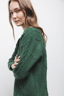 Maglione a maglia strutturata