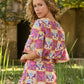 Blusa stampata multicolor