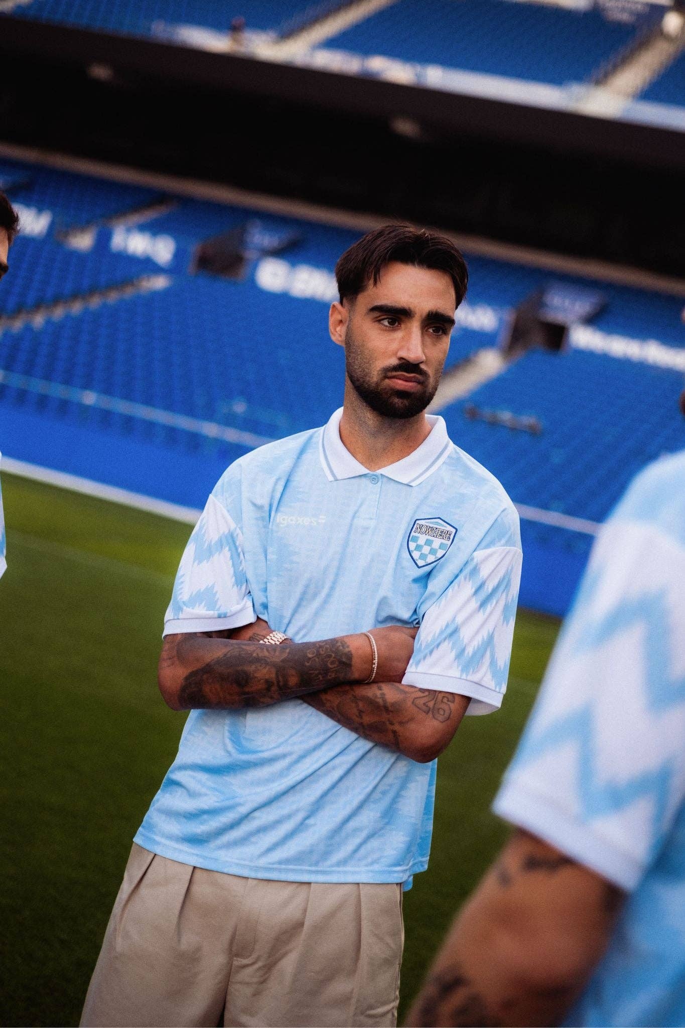 Maglia da calcio solidale in poliestere riciclato