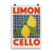 Locandina Limoncello Poster Decorativo