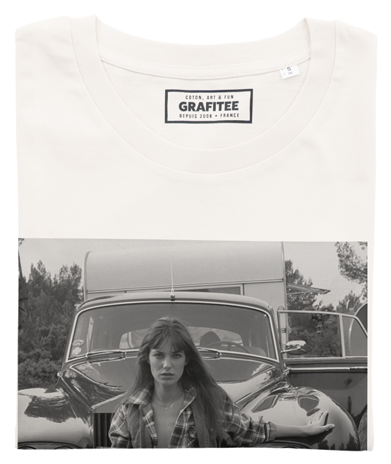 T-shirt unisex in cotone biologico con stampa fotografica
