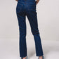 Jeans slim fit a vita alta