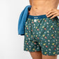 Boxer in cotone biologico con stampa racchette da tennis
