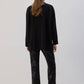 Pantaloni a zampa con paillettes