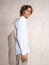 Camicia Oxford uomo in cotone misto