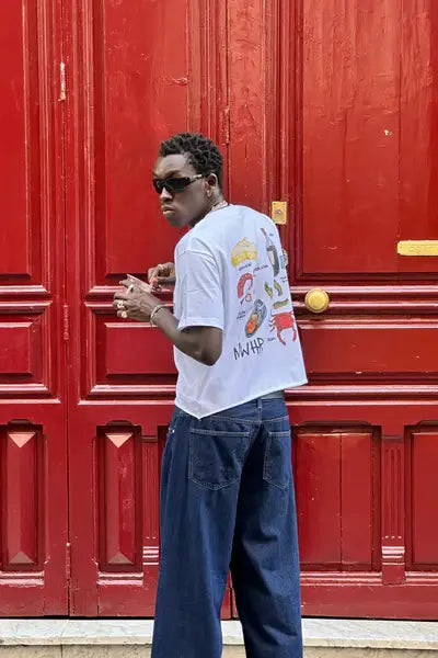 T-shirt oversize Bodega in cotone biologico