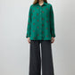 Camicia in cotone floreale