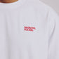 T-shirt bianca con ricamo “Negroni, please”