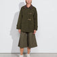 Parka donna con colletto a risvolto e chiusura con zip