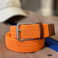 Cintura intrecciata arancione neon Amalfi