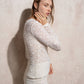 Blusa in pizzo elasticizzato