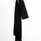 Sciarpa in misto cashmere con frange