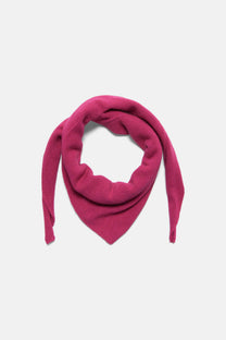 Sciarpa triangolare in maglia