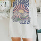 Felpa oversize grafica “He Makes All Things New”