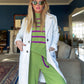 Maglione a righe Madalena in lana e cashmere