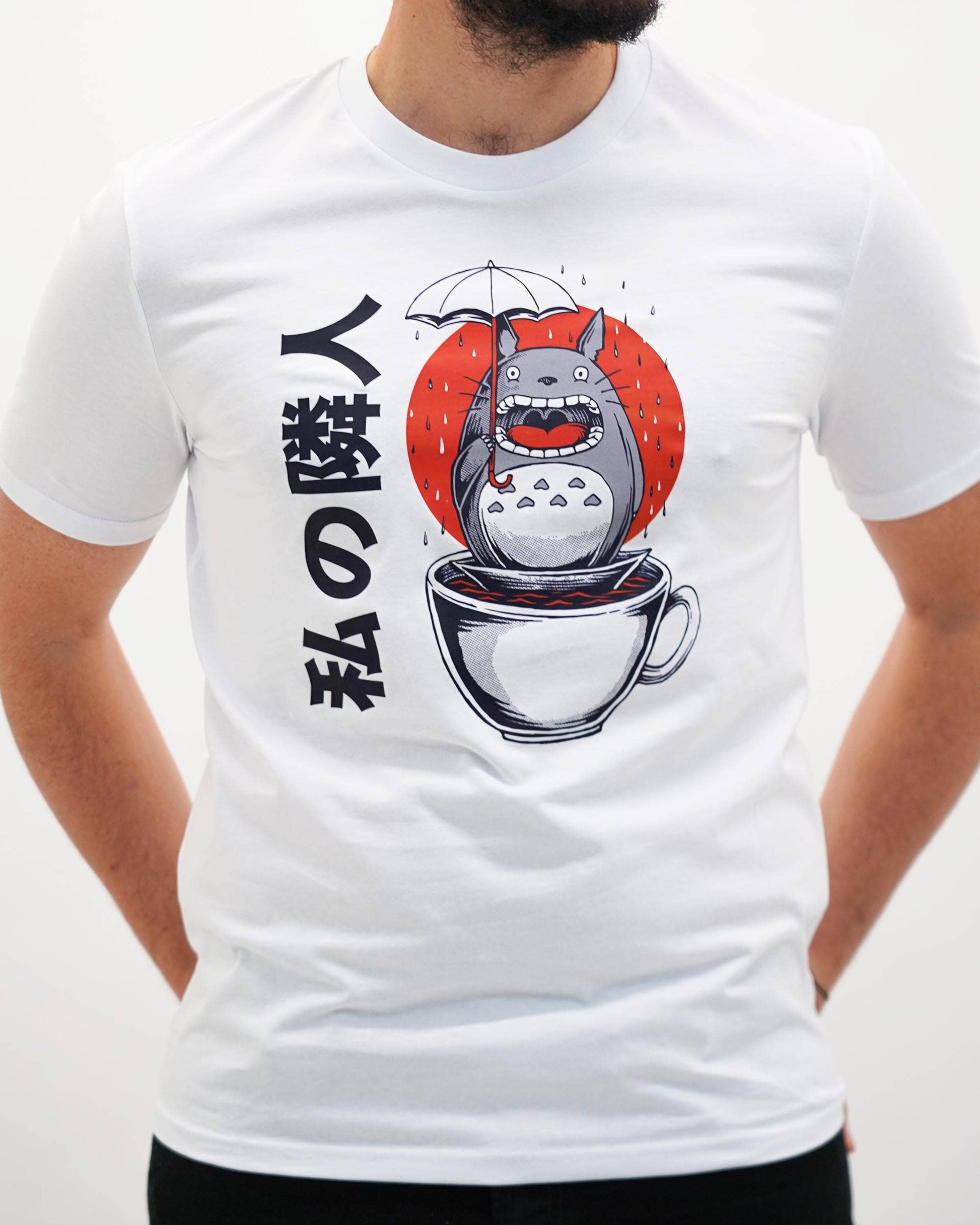 T-shirt Totoro con grafica in cotone biologico