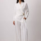 Blusa drappeggiata a portafoglio