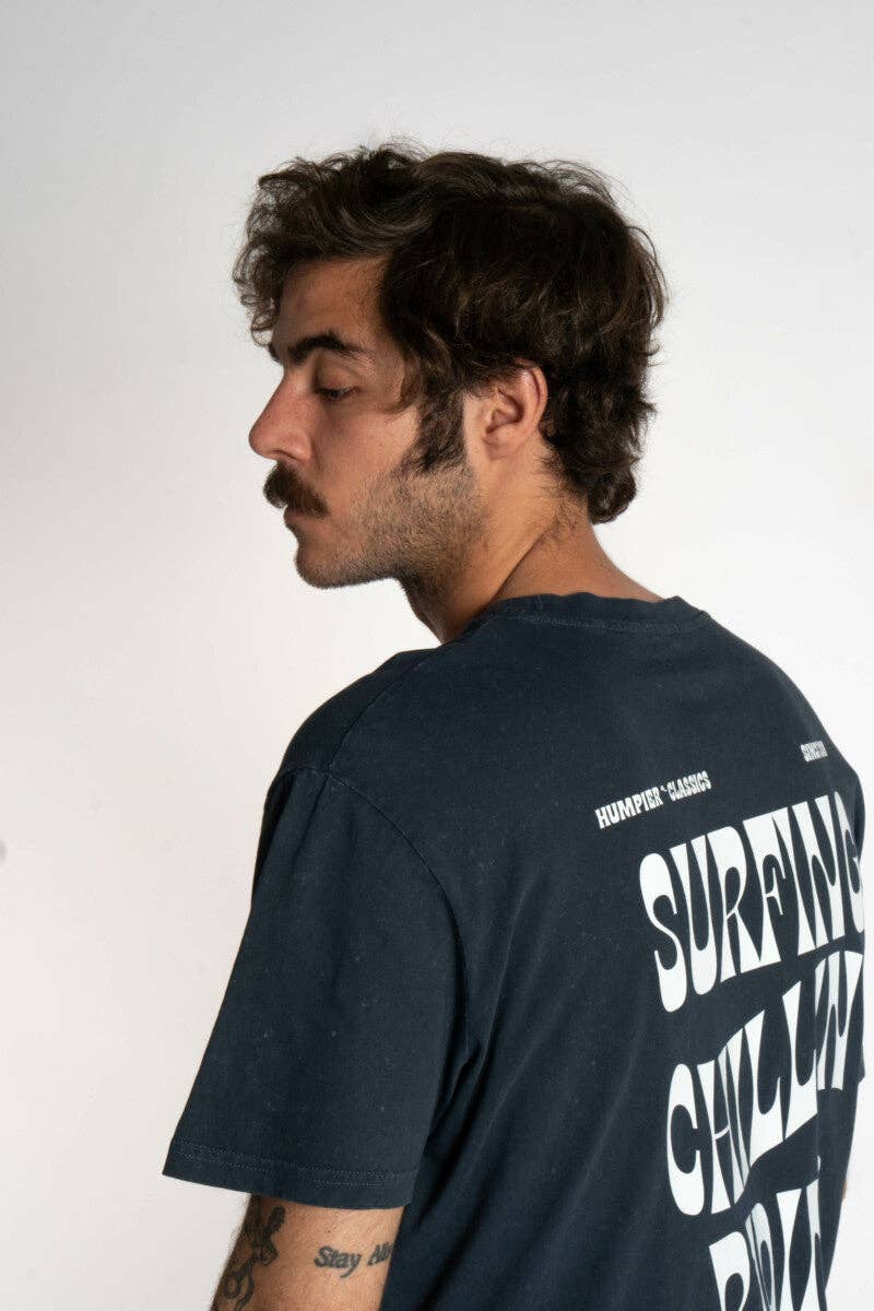 T-shirt Chilling Madrid in cotone biologico