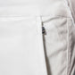 Pantaloncini elasticizzati color avorio