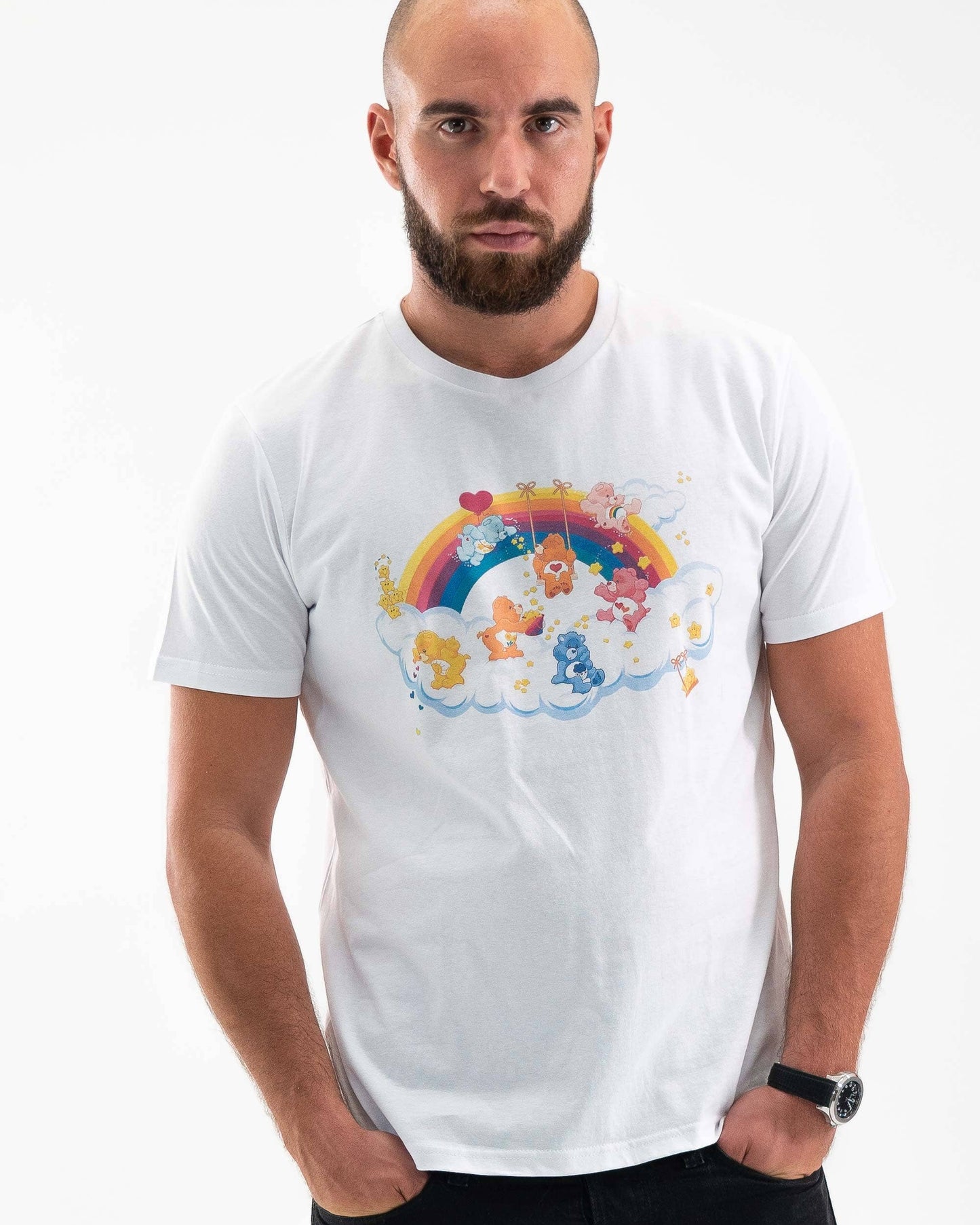 T-shirt unisex Bisounours con stampa cartoon
