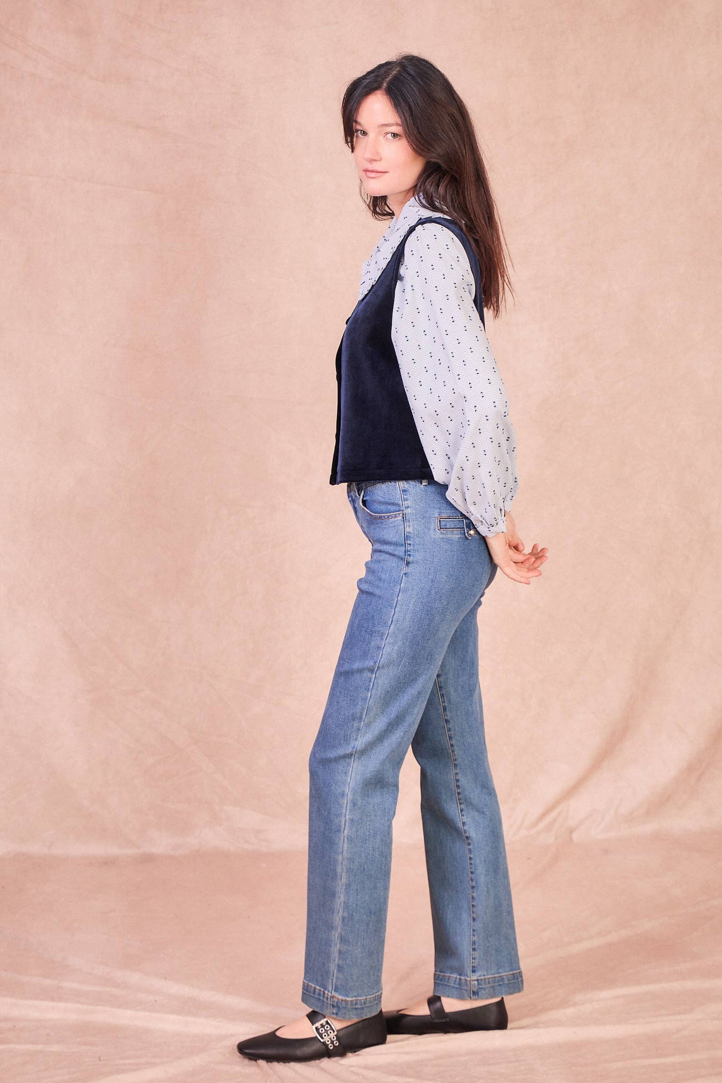 Gilet in velluto Gypsy