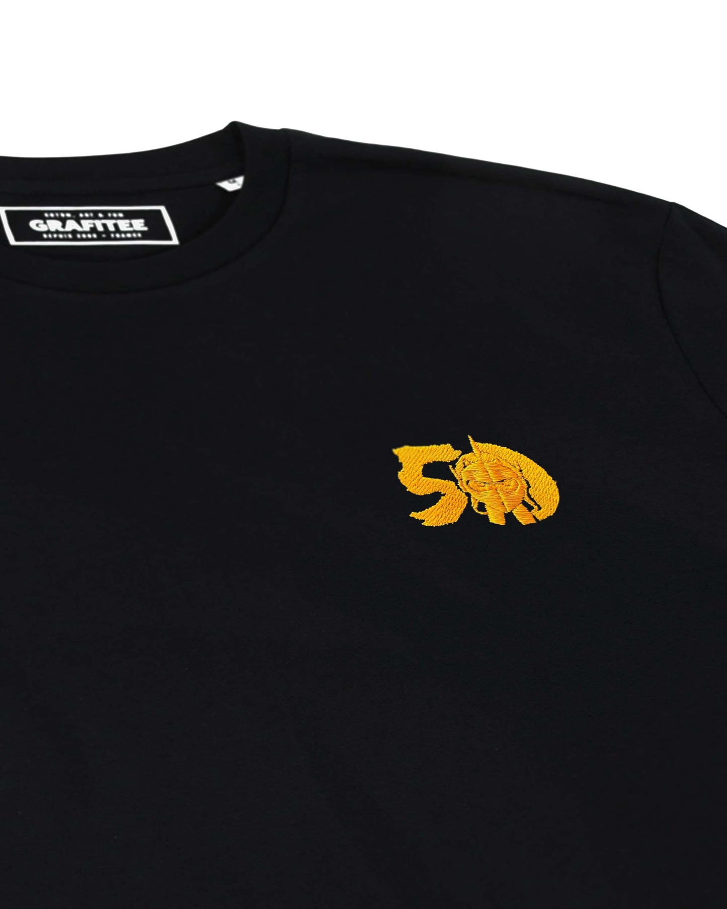 T-shirt ricamata 50th Goldrake in cotone biologico