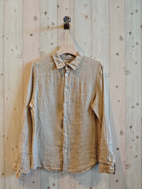 Camicia in voile di cotone bianca